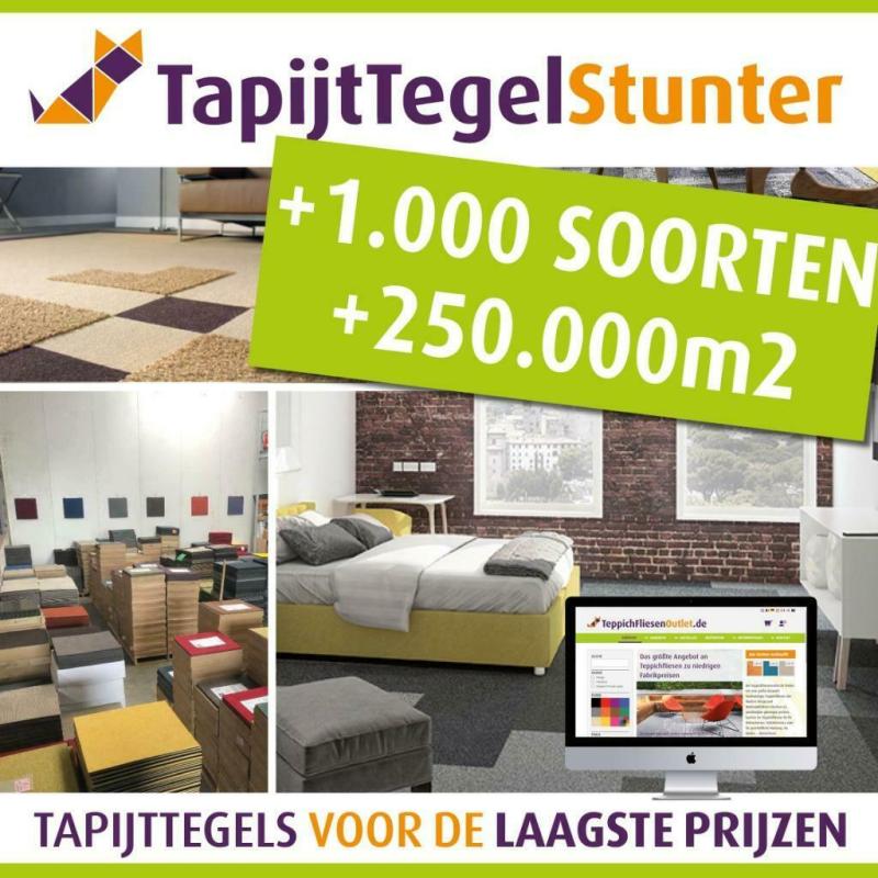 Prachtige lichtblauwe Composure Tapijttegels *Nieuw