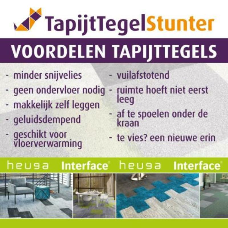 Decoratieve Exposed Anchor tapijttegels van Interface