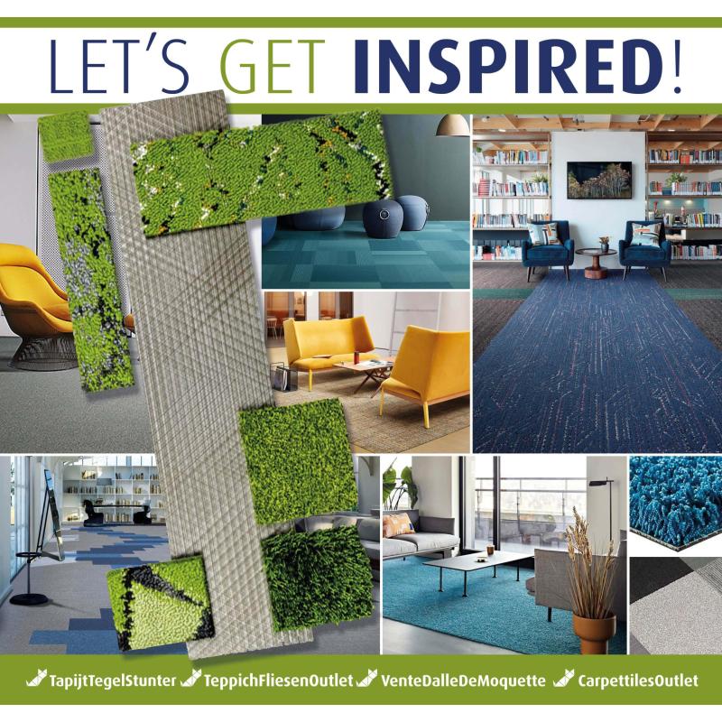 Prachtige Composure Eucalyptus Tapijttegels AANBIEDING!