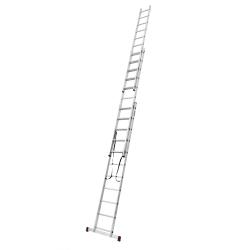 Vouwladder 3x11 treden 7,25 meter *NIEUW*
