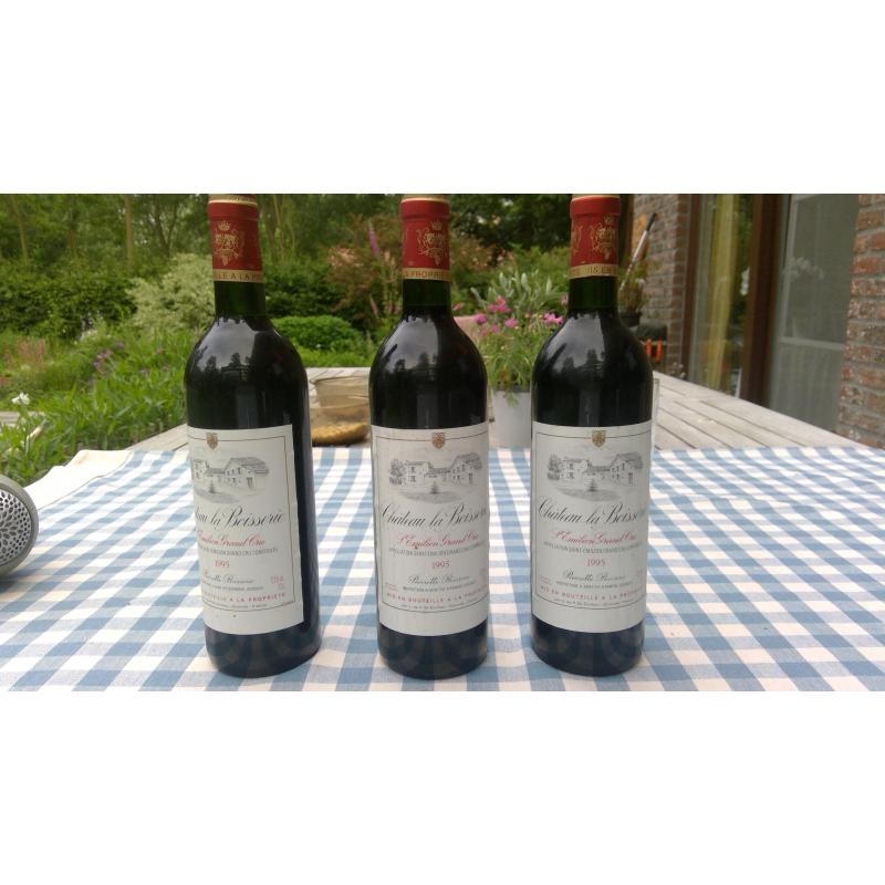 3 flessen Chateau la Boisserie