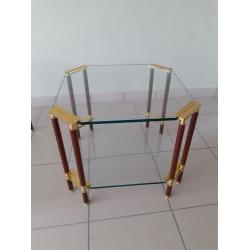 3 glazen tafels