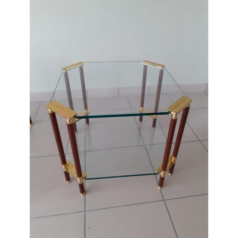 3 glazen tafels