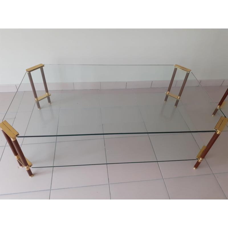 3 glazen tafels
