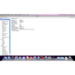 Te Koop 13 Inch Witte Macbook 1.1 met 1,83 Ghz met Serienummer 4H631JK5U9B met draadloos internet en een Stroomadapter en een Nieuwe Accu en een Mini Externe Iomega Harde Schijf met 500 Gb.
