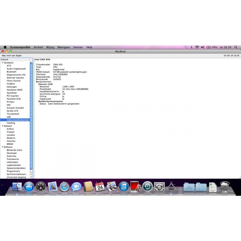 Te Koop 13 Inch Witte Macbook 4H631JK5U9B en Iomega Externe Harde Schijf.