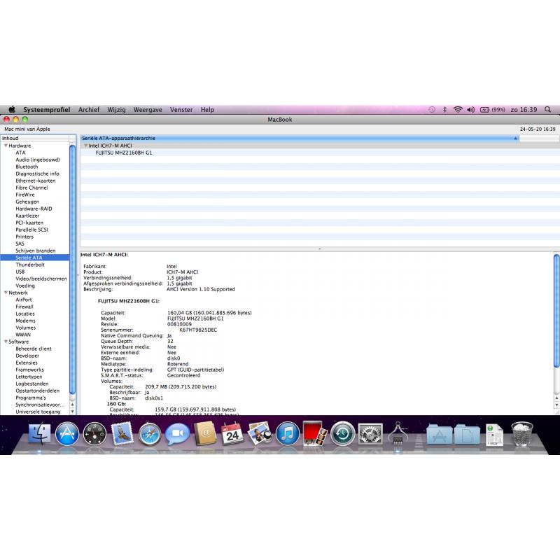 Te Koop 13 Inch Witte Macbook 4H631JK5U9B en Iomega Externe Harde Schijf.