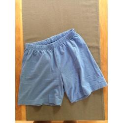 Piyama Woody zomer blauw gestreept