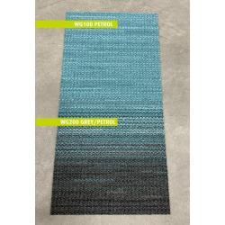 Teal/Stone tapijttegels Woven Gradience van Interface