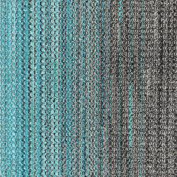 Teal/Stone tapijttegels Woven Gradience van Interface