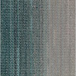Teal/Stone tapijttegels Woven Gradience van Interface