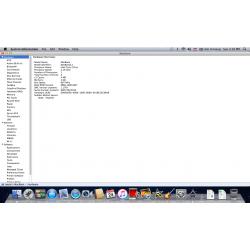 Te Koop een 13 Inch Snelle Zwarte Macbook met 2,16 Ghz met Serienummer W8727625YA4 met draadloos internet en een Stroomadapter en een Nieuwe Witte Accu.