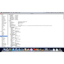 Te Koop een 13 Inch Snelle Zwarte Macbook met 2,16 Ghz met Serienummer W8727625YA4 met draadloos internet en een Stroomadapter en een Nieuwe Witte Accu.