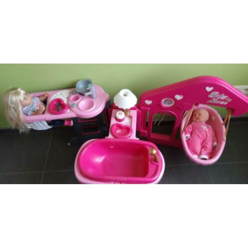 Baby nurse verzorgingsset van smoby