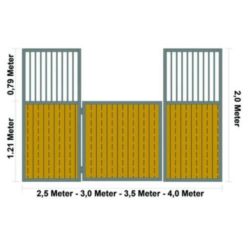 Paardenstal paardenboxen stal wanden