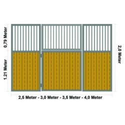 Paardenstal paardenboxen stal wanden