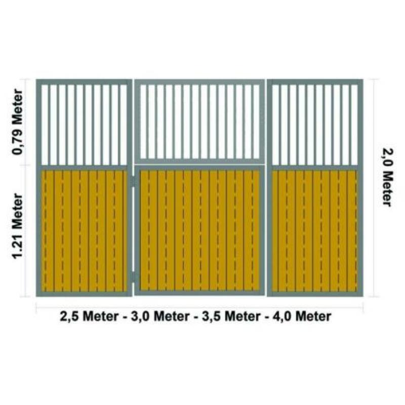 Paardenstal paardenboxen stal wanden