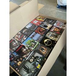 Pallet top dvd’s - Engelse hoezen  - 3800/4000 stuks! Ruim 10 pallets op voorraad