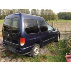 Volkswagen Caddy voor rolstoelvervoer