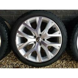 VW Winterbanden   velgen Jantes VW   Pneus d'hiver 225/45/18