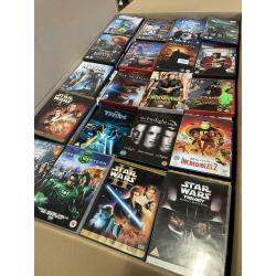 Pallet top dvd’s - Engelse hoezen  - 3800/4000 stuks! Ruim 10 pallets op voorraad