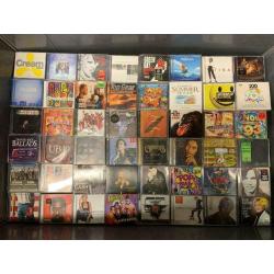 Pallets Cd's 4400-5000 stuks Albums Job Lot Rock Etc