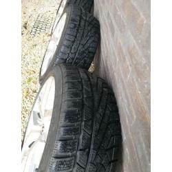 VW Winterbanden   velgen Jantes VW   Pneus d'hiver 225/45/18