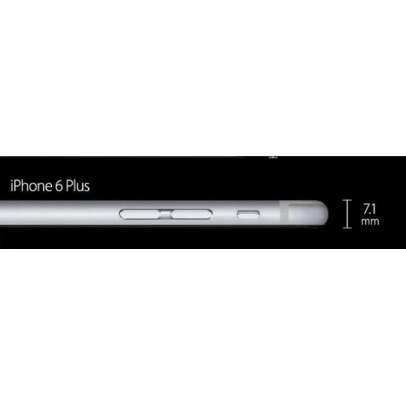 GSM Iphone 6 plus - 16 GB / zilver - batterij 100% - incl. hoes