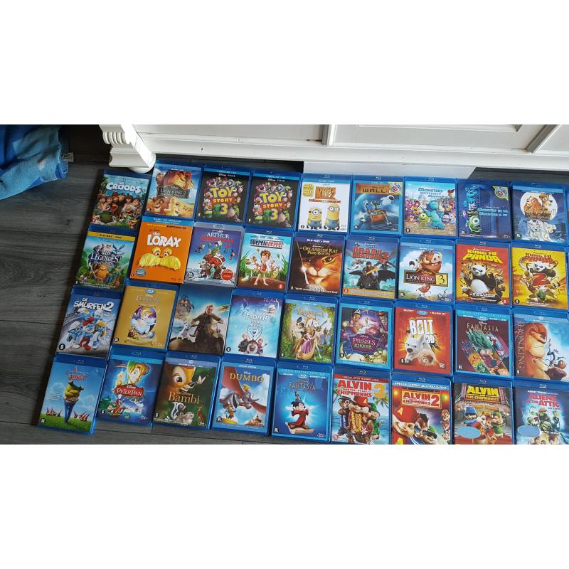 Walt Disney dvd's en Blu-ray actie !!!