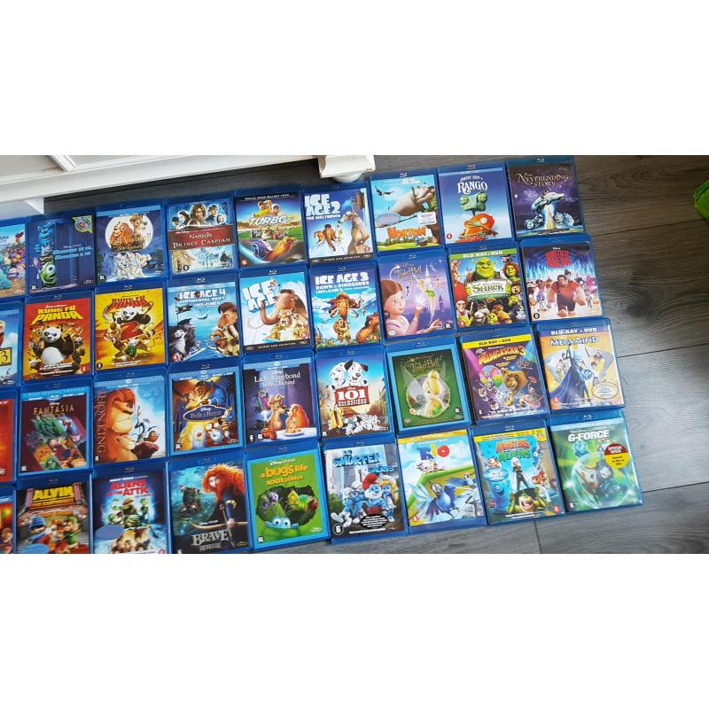 Walt Disney dvd's en Blu-ray actie !!!
