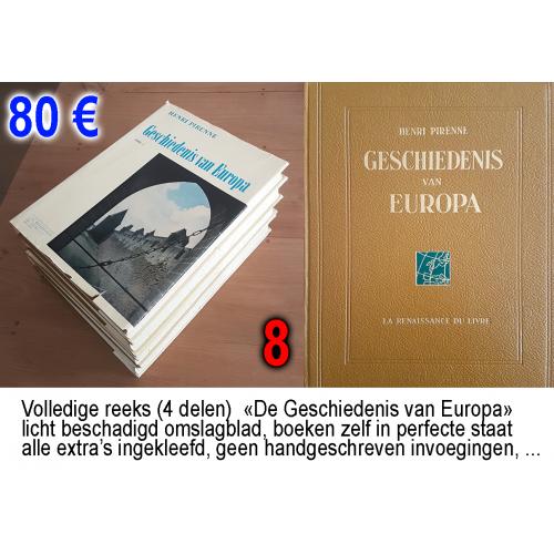 reeks "De Geschiedenis van Europa"