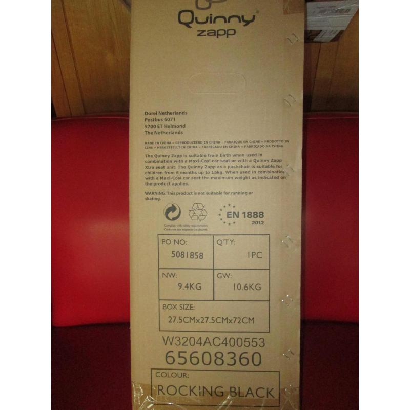 buggy en maxicosy Quinny zapp