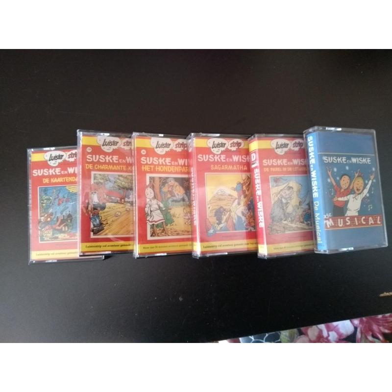 Suske en Wiske vhs, cassettes, dvd, cd-rom.