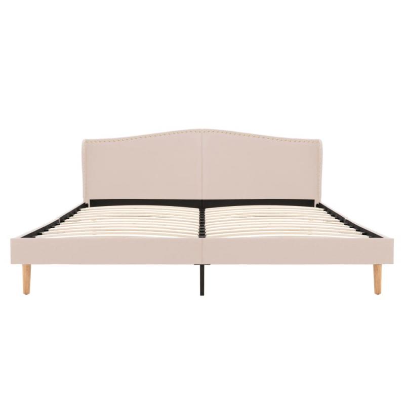 Bed met traagschuim matras