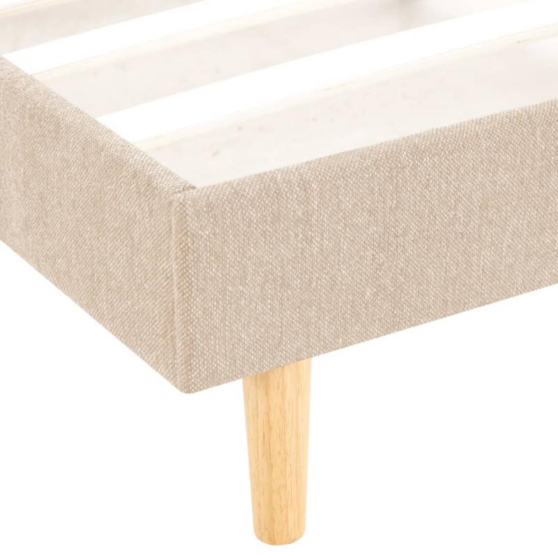 Bed met traagschuim matras