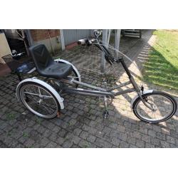 Driewieler met zitschelp