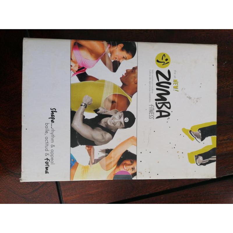 4 dvd's zumba