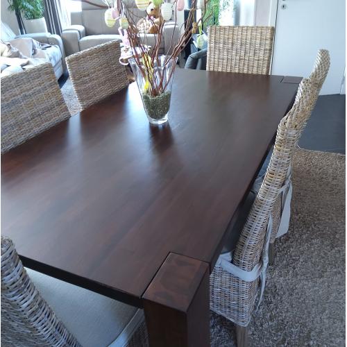 Massief kersenhout eettafel te koop