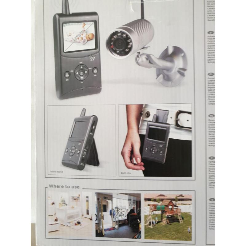 ELRO CS82DVR Draagbare Monitor met 4 Draadloze camera's