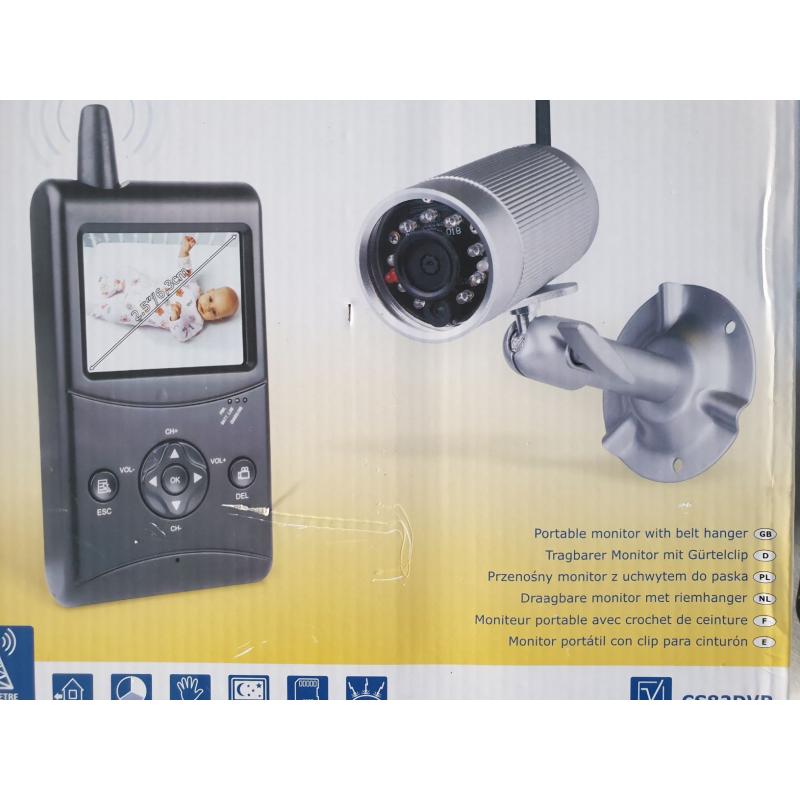 ELRO CS82DVR Draagbare Monitor met 4 Draadloze camera's