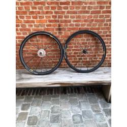 MAVIC racefiets wielen - high end - met nieuwe sram red 11-32 (11s) cassette en ketting