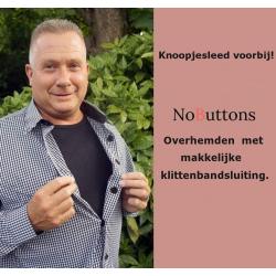 Heren overhemden. Knopjesleed voorbij.