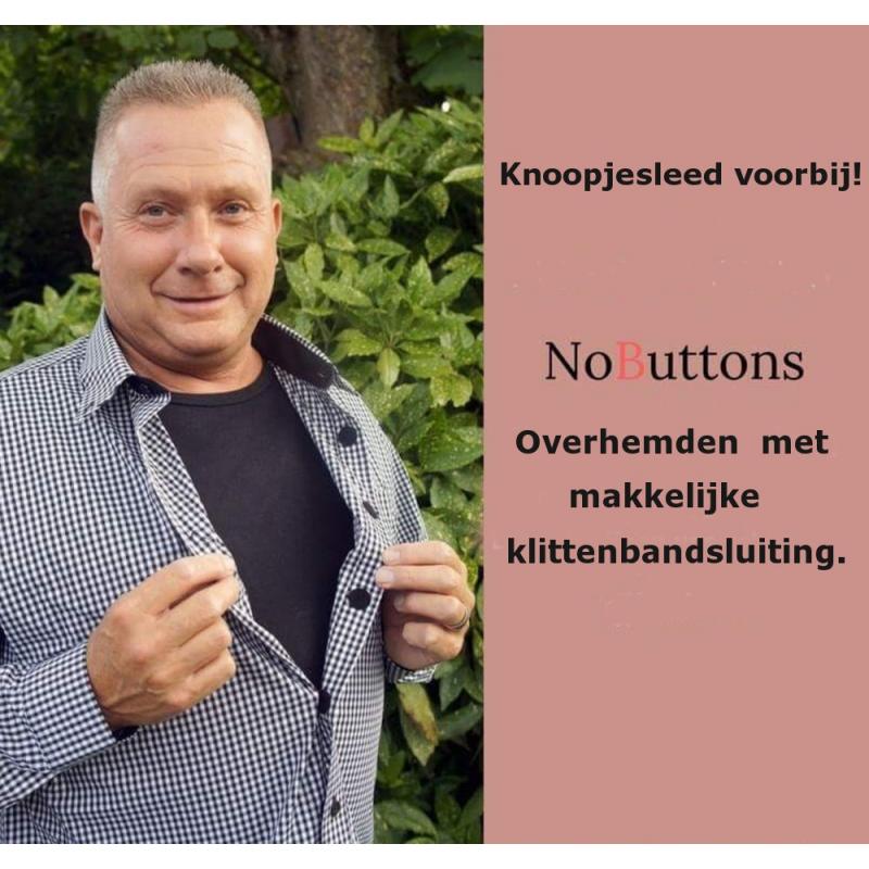 Heren overhemden. Knopjesleed voorbij.