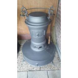 Gaskachels **** Plattebuis ***** Ronde Pot-kachel