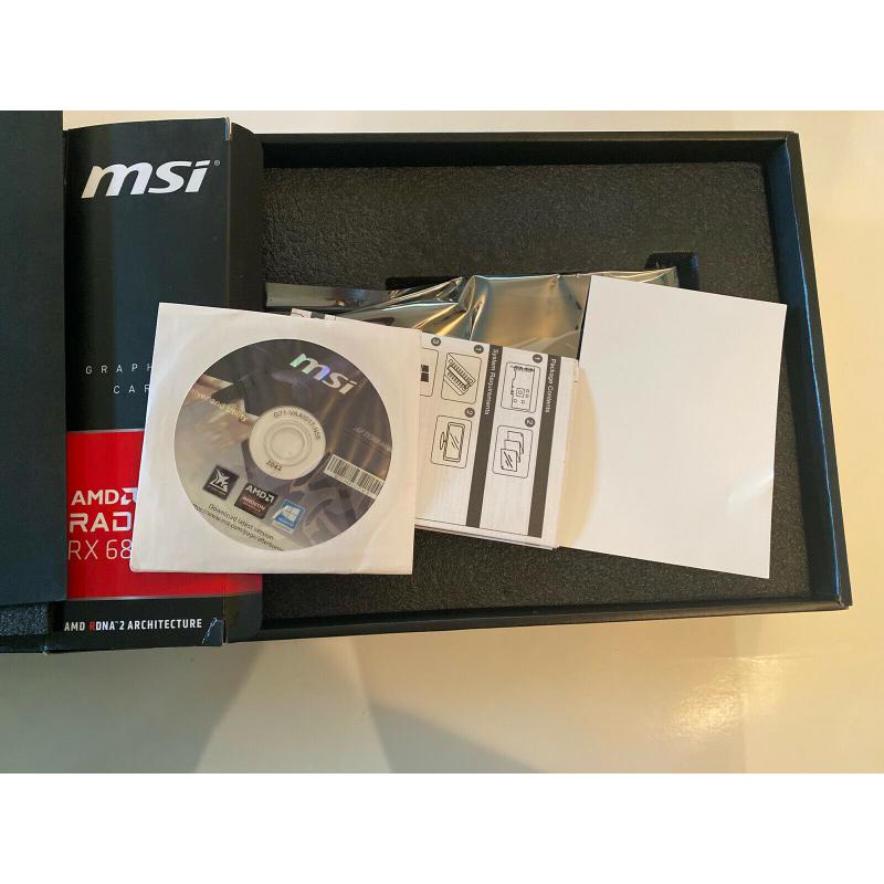 Ongeopende MSI Radeon 6800 16GB GDDR6 tegen goedkoop tarief
