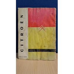 Onderhoudsinstructies 2cv AZL