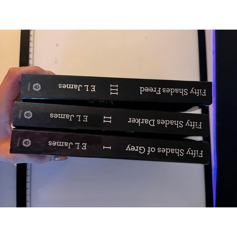 Fifty shades of grey boeken collectie