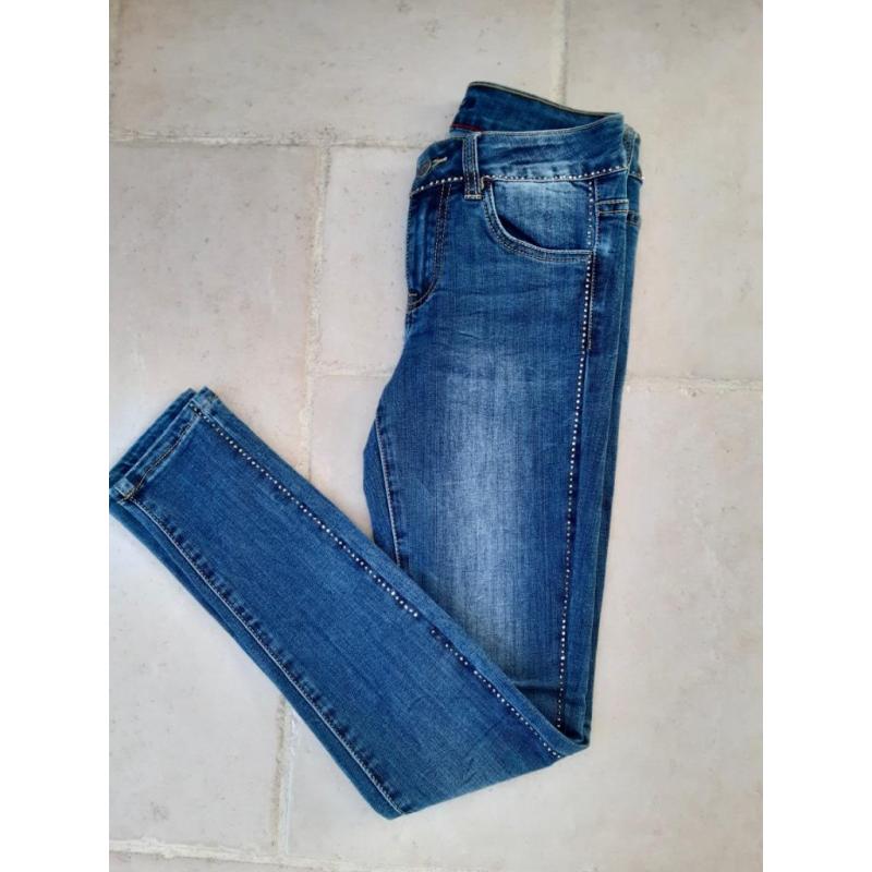 Jeans met strass Toxik