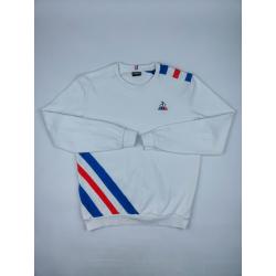 Le Coq Sportif sweatshirt met ronde hals - Wit - Maat M