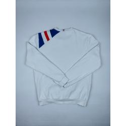 Le Coq Sportif sweatshirt met ronde hals - Wit - Maat M